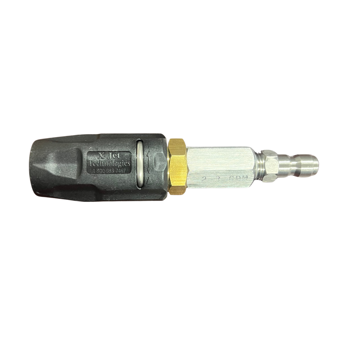 X-JET DS TWIST Downstreaming Soft Wash Nozzle — Washco Supplies