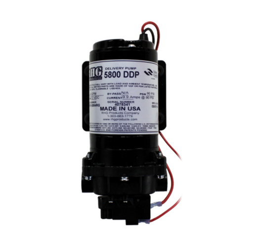 Delivery pump for pure water systems. 1.4 Gallons Per Minute, 90PSI