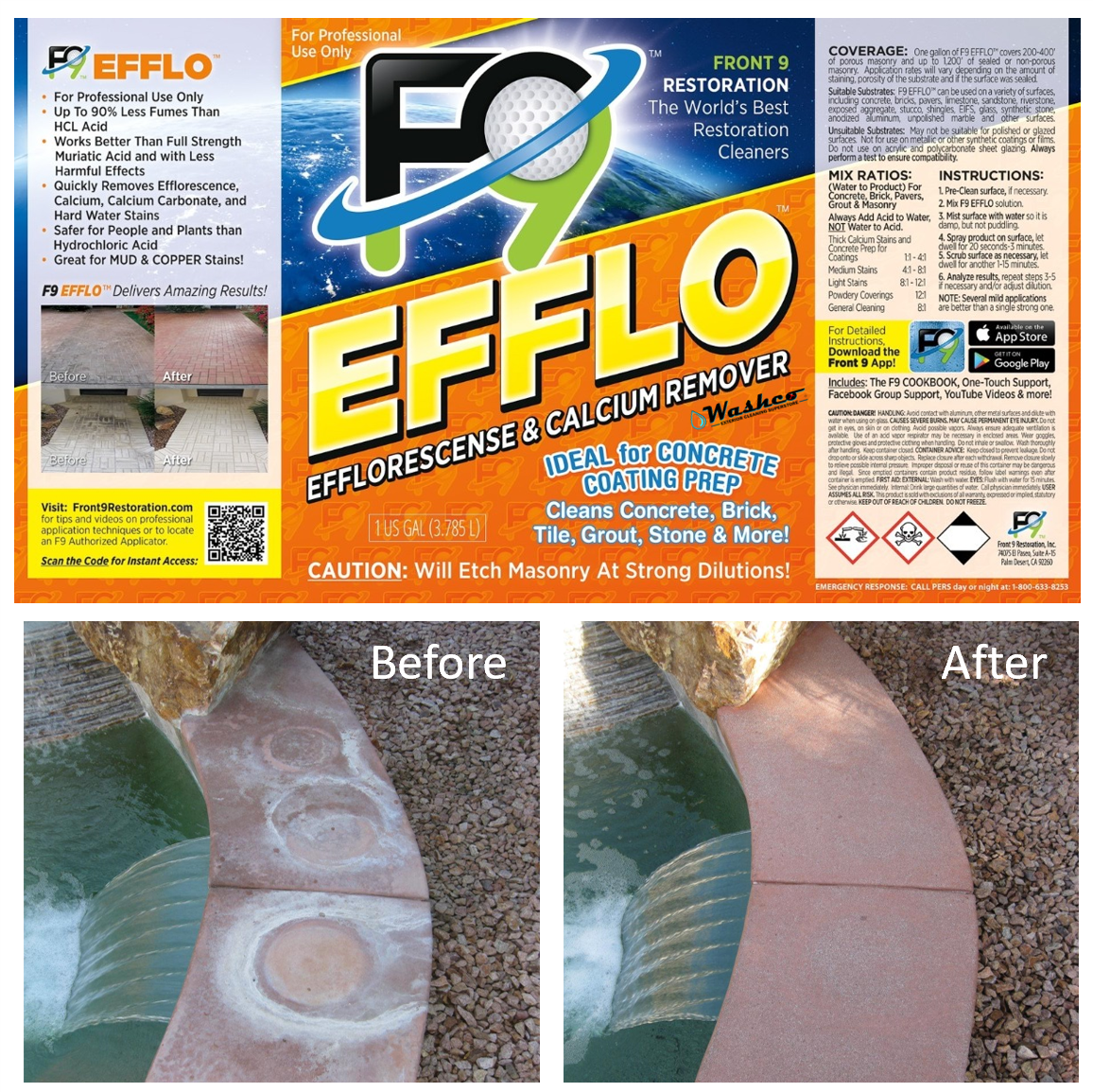 F9 Efflo 20 Liters — Washco Supplies