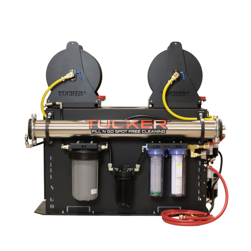 Tucker Fill and Go mobile tank water filtration system for 2 workers.
